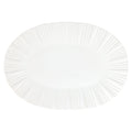 Bari White Oval Platter