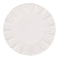 Bari White Small Round Platter
